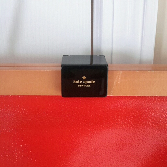 Authentic vintage Coral/Red  Kate Spade Handbag - Picture 2 of 8